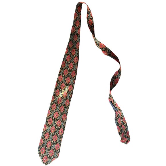 Vintage Brioni 100% Silk Tie Made in Italy – Camel Palm Trees Novelty Themed - Picture 5 of 7